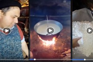 Aţi văzut vreodată cum se face caşul şi urda în Topliţa? VIDEO