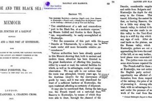 1887, The Danube and the Black Sea Thomas Forester 