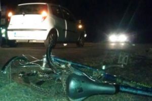 După accident, şoferul a plecat