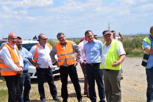 FOTO. Lucrările la Centura Sătmarului au început fără probleme deosebite