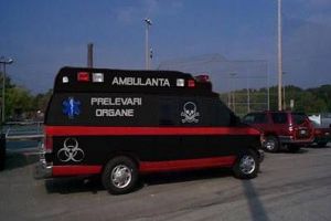 Ambulanta fantoma care fura copii a fost depistata. Se faccercetari
