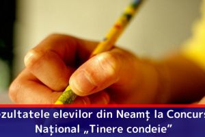 Rezultatele elevilor din Neamţ la Concursul Naţional „Tinere condeie”