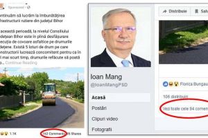 Cenzura lui Mang: Vicepreşedintele CJ Bihor i-a redus la tăcere pe internauţii care l-au luat la rost pe tema asfaltărilor