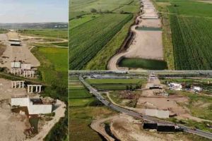 VIDEO: Autostrada Sebeş-Turda, mobilizare slabă pe lotul lui 20-22: Lucrări haotice şi construcţii care arată părăsite
