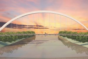 FOTO. Pasarela pietonală peste Someş va fi construită din fonduri europene