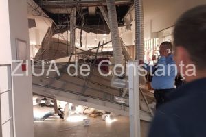 Oficial de la reprezentantii City Pak Mall Constanta despre tavanul prabusit. O tanara a fost ranita. In ce stare este victima