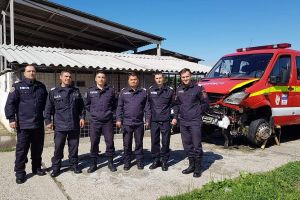 Pompierii accidentaţi pe DN 11 s-au întors la muncă