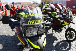 SMURD vine de joi pe motocicleta, la Timisoara