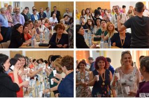 FOTO, VIDEO. Întâlnirea de 30 de ani, la Colegiul ”HCC” din Alba Iulia: Medalii, în semn de recunoştinţă, pentru dascăli, dar şi pentru foştii elevi