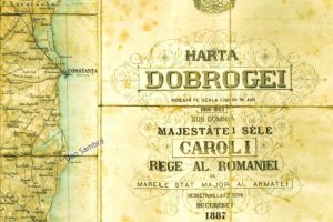 Harta Dobrogei 1887
