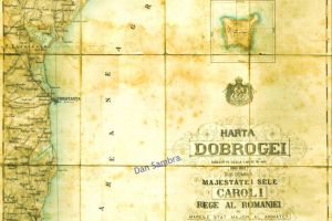 Harta Dobrogei 1887