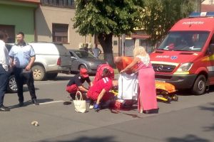 Accident grav pe strada Horea din Oradea: o femeie a fost lovită pe trecerea de pietoni (FOTO)