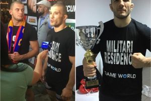 Bombardierul“ Ion Pascu l-a invins pe MadMax“ la gala Dynamite Fighting Show