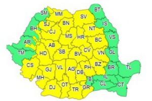 Avem cod galben de ploi!