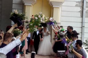 Imagini de la eveniment! Fostul fotbalist Bogdan Boritz s-a casatorit astazi la Constanta