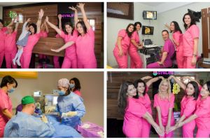 FOTO, VIDEO. Clinica privată de obstetrică – ginecologie ”GynLife” din Alba Iulia a împlinit trei ani de la deschidere: Ședinţă foto, cu mămicile monitorizate