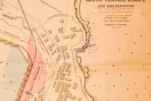 1860, Chart of Kustendje Anchorage