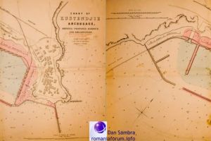 1860, Chart of Kustendje Anchorage