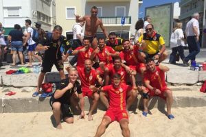 Nationala de fotbal pe plaja a Romaniei s-a calificat la turneul de promovare / mentinere in Divizia A din Liga Europeana