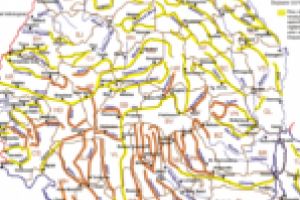 După meteorologi, şi hidrologii avertizează că râurile pot ieşi din matcă. Vezi pe ce râuri e cod portocaliu