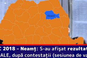 BAC 2018 – Neamţ: S-au afişat rezultatele FINALE, după contestaţii (sesiunea de vară)
