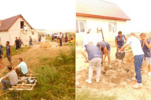 FOTO: Activitate de voluntariat cu tineri deţinuţi, în Penitenciarul Aiud