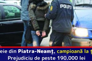 Femeie din Piatra-Neamţ, campioană la ţepe. Prejudiciu de peste 190.000 lei