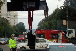 Mopedist accidentat la Narcisa