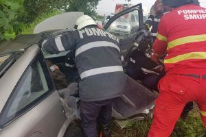 Accident la Buhoci