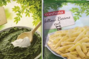 583 de pungi de legume congelate, retrase din magazinele Lidl din Târgu-Jiu şi Motru