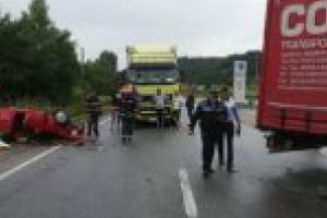 DN6 continuă să ia vieţi! Accident mortal între Cornea şi Plugova!