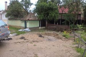 Foto – Cibinul rămâne în continuare la cote periculoase. Situaţia inundaţiilor în tot judeţul