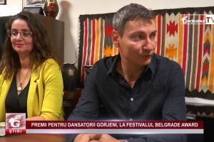 PREMII PENTRU DANSATORII GORJENI, LA FESTIVALUL BELGRADE AWARD