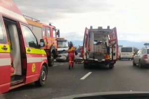 Accident pe Valea Oltului – Trei maşini implicate