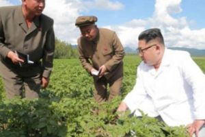 Kim Jong-un, pe o plantaţie. Ce i-a învăţat pe muncitori 