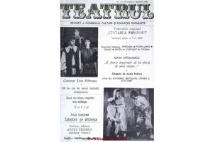 TEATRUL nr.11-12 noiembrie - decembrie 1985