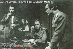 Misterioasa convorbire telefonica“, 1974. Virgil Andriescu, Aurora Simionica, Emil Sassu, Longin Martoiu