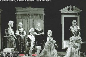 Paharul cu apa“, 1965. Ileana Ploscaru, Aurora Simionica, Șerban Cantacuzino, Marcela Sassu