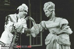 Paharul cu apa“, 1965. Jean Ionescu si Ileana Ploscaru