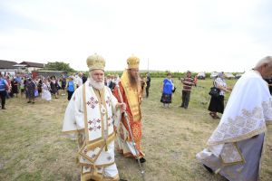 Preasfinţitul Părinte Andrei, Episcopul Covasnei şi Harghitei a slujit la biserica celor mai vechi mucenici (atestaţi documentar) de pe teritoriul României