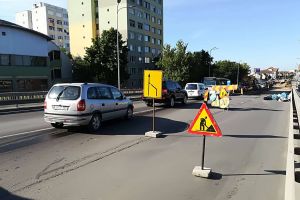 Pauză de o săptămână pe Podul Decebal. Primăria explică de ce nu s-a lucrat