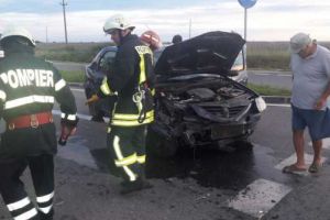 Accident pe centura ocolitoare a Alexandriei; o persoană a ajuns la spital