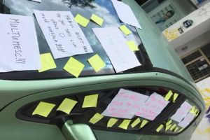 Ce a patit un sofer care a parcat pe locul altcuiva