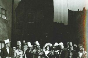 Aida Abagief in spectacolul Boema“, 1964