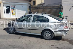 Imagini de la eveniment. Ambulanta SMURD implicata intr-un accident rutier in Constanta. Evenimentul rutier, pe strada Mesterul Manole    