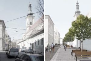 Dezbatere pentru reamenajarea Regele Ferdinand, Tipografiei, Sextil Puşcariu şi Emile Zola