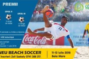 Program Baia Mare Beach Soccer Challenge 11-12 iulie