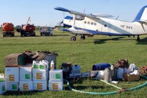 O nouă dezinsecţie aeriană în Târgu-Jiu