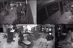Scandal într-un bar din Alunu. 5 bărbaţi, reţinuţi după ce au devastat localul