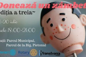 Ce primiţi dacă donaţi un zâmbet. Banii vor fi direcţionaţi spre o cauză nobilă